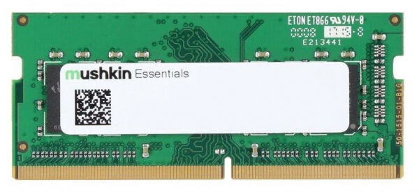 Mushkin 16 GB SO-DIMM DDR4 - 2933MHz - (MES4S293MF16G) Mushkin Essentials CL21