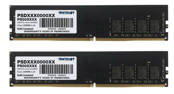 Patriot Memory 32 GB DDR4-RAM - 3200MHz - (PSD432G3200K) Patriot Signature Line Kit CL22