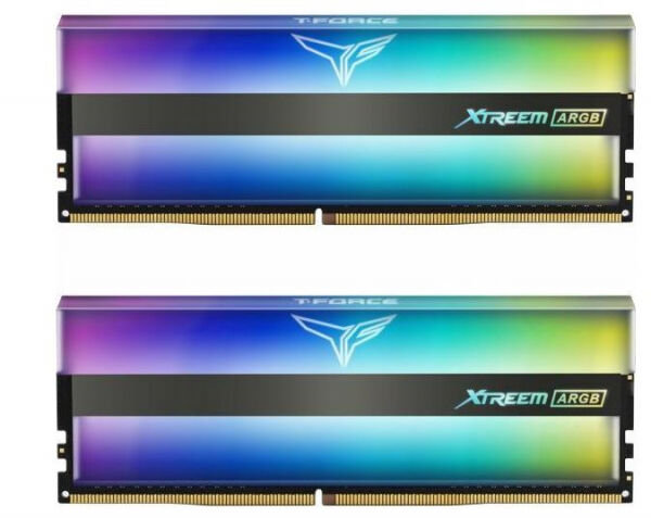 Team 16 GB DDR4-RAM - 3200MHz - (TF10D416G3200HC14BDC01) - Team Group T-Force Xtreem ARGB Kit CL14