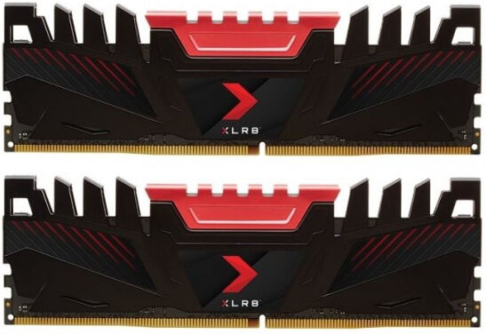 PNY 16 GB DDR4-RAM - 2666MHz - (MD16GK2D4266616XR) PNY XLR8 Gaming Kit CL16