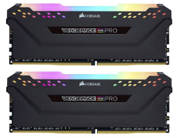 Corsair 16 GB DDR4-RAM - 3600MHz - (CMK128GX4M8A2400C14) Corsair Vengeance RGB PRO Kit CL16