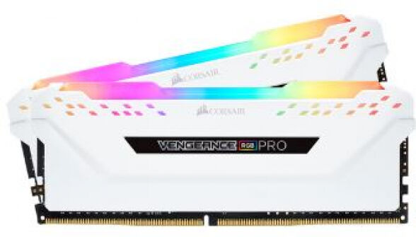 Corsair 32 GB DDR4-RAM - 3200MHz - (CMW32GX4M2E3200C16W) Corsair Vengeance RGB Kit CL16