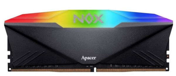 Apacer 8 GB DDR4-RAM - 3200MHz - (AH4U08G32C28YNBAA-1) Apacer NOX RGB CL16