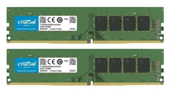 Crucial 32 GB DDR4-RAM - 3200MHz - (CT2K16G4DFRA32A) Crucial Kit CL22