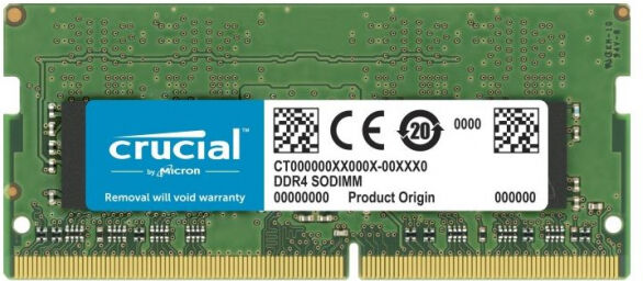 Crucial 16 GB SO-DIMM DDR4 - 2666MHz - (CT16G4SFRA266) Crucial Value CL19