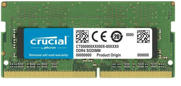 Crucial 16 GB SO-DIMM DDR4 - 3200MHz - (CT16G4SFRA32A) Crucial Value CL16