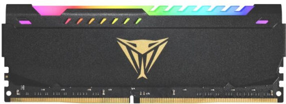 Patriot Memory 8 GB DDR4-RAM - 3200MHz - (PVSR48G320C8) Patriot Viper Steel RGB - CL18