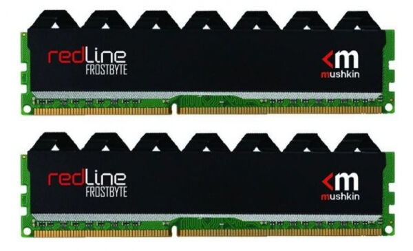 Mushkin 8 GB DDR3-RAM - 2133MHz - (MRC3U213ACCX4GX2) Mushkin Redline Black Frostbyte G3 Kit CL10