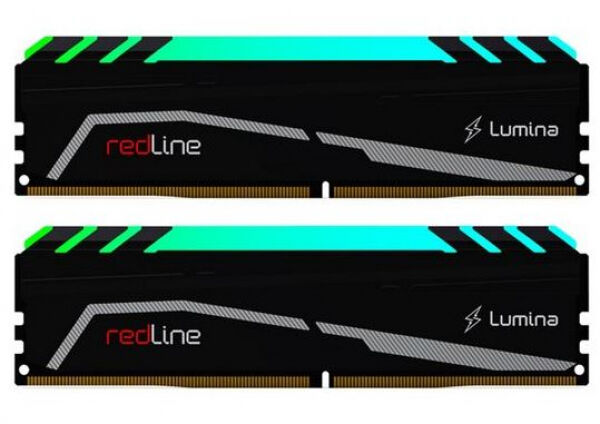 Mushkin 16 GB DDR4-RAM - 2666MHz - (MLA4C266GHHF8GX2) Mushkin Redline Lumina RGB Kit CL16