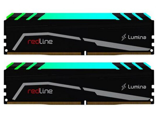 Mushkin 16 GB DDR4-RAM - 3200MHz - (MLA4C320GJJM8GX2) Mushkin Redline Lumina RGB Kit CL16