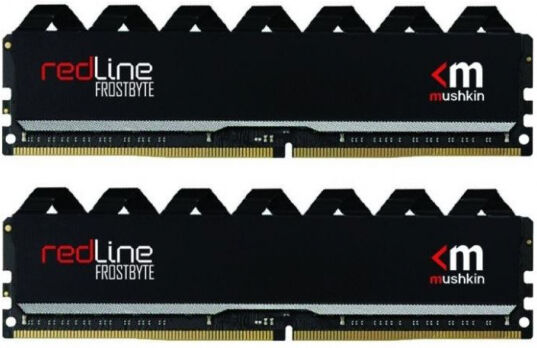 Mushkin 32 GB DDR4-RAM - 2666MHz - (MRC4U320GJJM16GX2) Mushkin Redline Black Frostbyte G3 Kit CL16