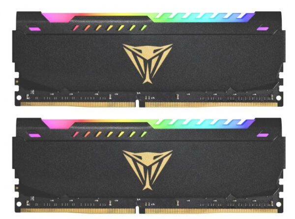 Patriot Memory 32 GB DDR4-RAM - 3200MHz - (PVSR432G320C8K) Patriot Viper Steel RGB Kit - CL18