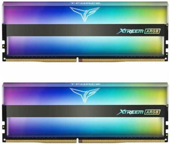 Team 64 GB DDR4-RAM - 3200MHz - (TF10D464G3200HC16CDC01) - Team Group T-Force Xtreem ARGB Kit CL16