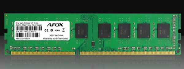 AFOX 2 GB DDR3-RAM - 1333MHz - (AFLD32AM1P) AFOX Memory CL9