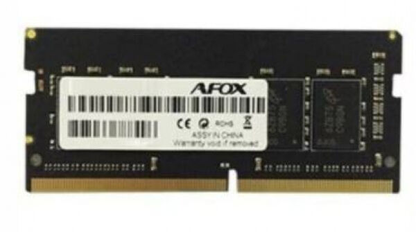 AFOX 8 GB SO-DIMM DDR3 - 1600MHz - (AFSD316BK1LD) AFOX Value LV RAM CL19