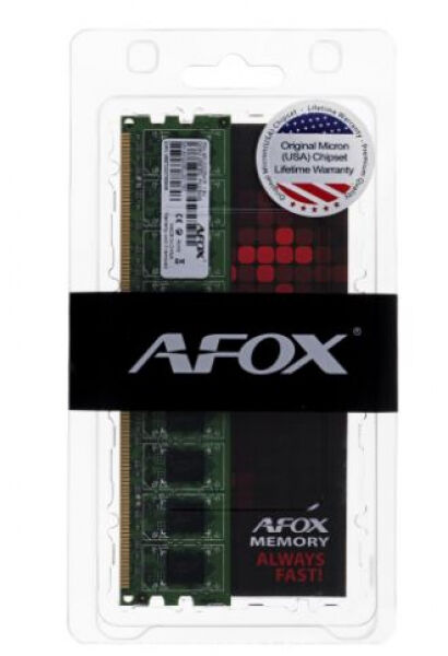 AFOX 2 GB DDR2-RAM - 800MHz - (AFLD22ZM1P) AFOX Value RAM
