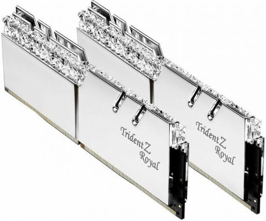 G.Skill 64 GB DDR4-RAM - 4000MHz - (F4-4000C18D-64GTRS) G.Skill Trident Z Royal Silber Kit CL18