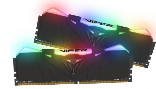 Patriot Memory 16 GB DDR4-RAM - 4000MHz - (PVR416G400C9K) Patriot Viper RGB Kit CL19
