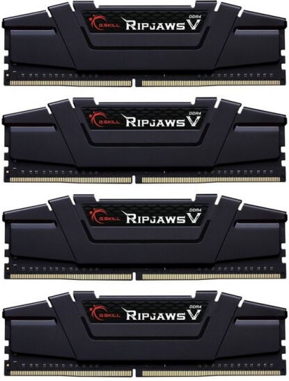 G.Skill 32 GB DDR4-RAM - 3600MHz - (F4-3600C14Q-32GVKA) G.Skill Ripjaws V Kit CL14