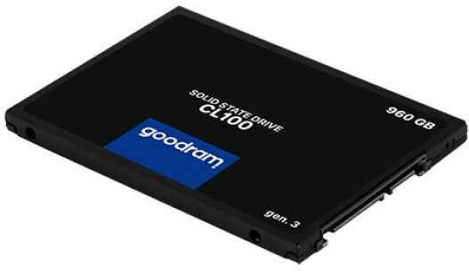 GoodRAM CL100 SSD (SSDPR-CL100-960-G3) - 2.5 Zoll SATA3 - 960GB