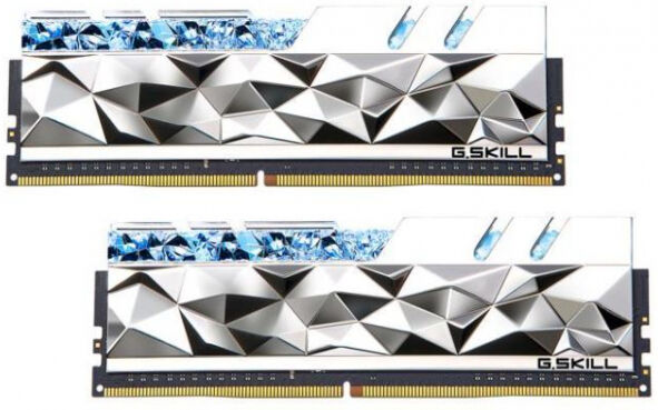 G.Skill 16 GB DDR4-RAM - 4800MHz - (F4-4800C19D-16GTESC) G.Skill Trident Z Royal Elite Silber Kit - CL19