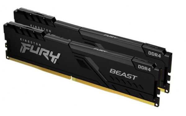 Kingston 32 GB DDR4-RAM - 3600MHz - (KF436C18BBK2/32) Kingston FURY Beast Kit CL18