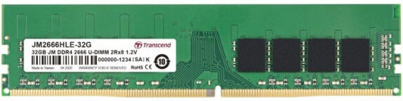 Transcend 32 GB DDR4-RAM - 2666MHz - (JM2666HLE-32G) Transcend JetMemory CL19