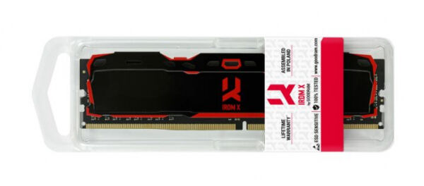 Goodram 16 GB DDR4-RAM - 3200MHz - (IR-X3200D464L16A/16G) - GoodRAM IRDM X Black CL16