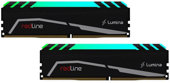 Mushkin 16 GB DDR4-RAM - 3600MHz - (MLA4C360EKKT8GX2) Mushkin Redline Lumina RGB Kit CL14