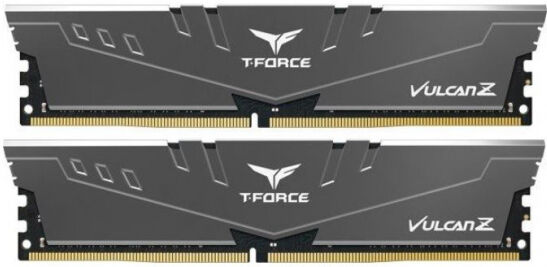 Team 16 GB DDR4 RAM - 3200MHz - (TLZGD416G3200HC16FDC01) - TeamGroup T-Force Vulcan Z Black Kit CL16