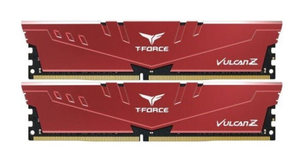 Team 16 GB DDR4 RAM - 3600MHz - (TLZRD416G3600HC18JDC01) - TeamGroup T-Force Vulcan Z Red Kit CL18