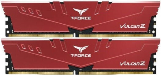 Team 32 GB DDR4 RAM - 3600MHz - (TLZRD432G3600HC18JDC01) - TeamGroup T-Force Vulcan Z Red Kit CL18