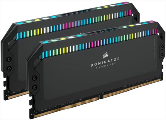 Corsair 32 GB DDR5-RAM - 5600MHz - (CMT32GX5M2X5600C36) Corsair Dominator Platinum RGB Kit CL36