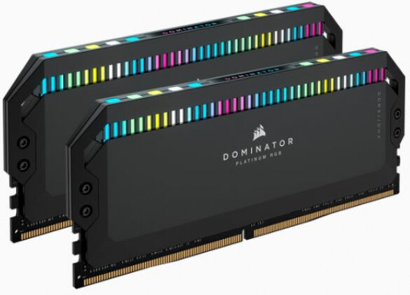 Corsair 32 GB DDR5-RAM - 5600MHz - (CMT32GX5M2B5600C36) Corsair Dominator Platinum Kit CL36