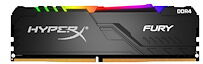 HyperX FURY RGB - DDR4 - kit - 64 Go: 4 x 16 Go - DIMM 288 broches - 3466 MHz / PC4-27700 - mémoire sans tampon