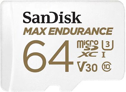 SanDisk High Endurance Microsdhc Card Sqqvr With Sd Adaptor