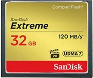 SanDisk 32GB Extreme Compact Flash Card