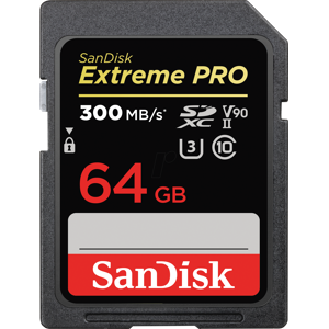 Sandisk SDSDXDK064GGN4IN - SDHX-Speicherkarte, 64GB