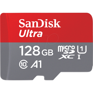 Sandisk SDSQUAB128GGN6MA - MicroSDHX-Speicherkarte, 128GB