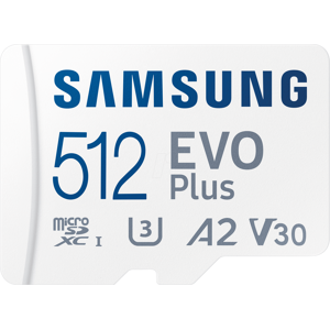 SAMS MB-MC512KA - microSDXC-Speicherkarte 512GB, Samsung, EVO Plus