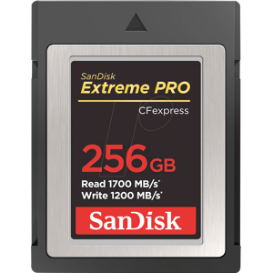 Sandisk SDCFE-256G-GN4NN - CF Express Speicherkarte 256GB, Extreme Pro, Typ B