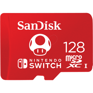 SDSQXAO128GGNCZN - MicroSDXC-Speicherkarte 128GB, SanDisk Nintendo Switch