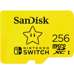SDSQXAO256GGNCZN - MicroSDXC-Speicherkarte 256GB, SanDisk Nintendo Switch