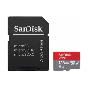 Speicherkarte SanDisk Ultra®microSD+Adapter, Class 10, 128GB