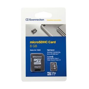 Soennecken Speicherkarte 71633 micro SDHC Adapter Class 10 8GB