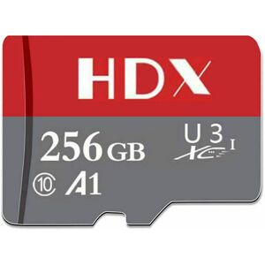 Tovbmup - 256 gb Micro-SD-Karte, microSDXC uhs-i Flash-Karte, bis zu 100 MB/s, A1, U3, Class10, V30, Hochgeschwindigkeits-TF-Karte