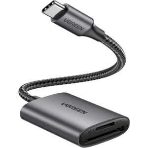 Ugreen 2 in1 USB C UHS-I SD, SDHC, SDXC, MICRO SD, MICRO SDHC, MICRO SDXC, MMC RS-MMC Kartenleser Cardreader Speicherkartenleser Multi Adapter