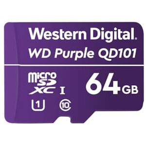 Western Digital WD Purple SC QD101 64 GB Ultra Endurance microSD Speicherkarte (Class 10, U1)