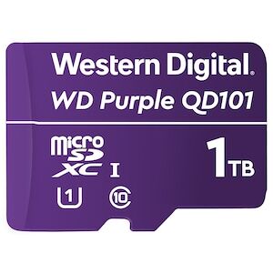 Western Digital WD Purple SC QD101 1 TB Ultra Endurance microSD Speicherkarte (Class 10, U1)