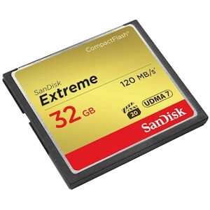 SanDisk Extreme 32 GB CompactFlash Speicherkarte bis zu 120 MB/s